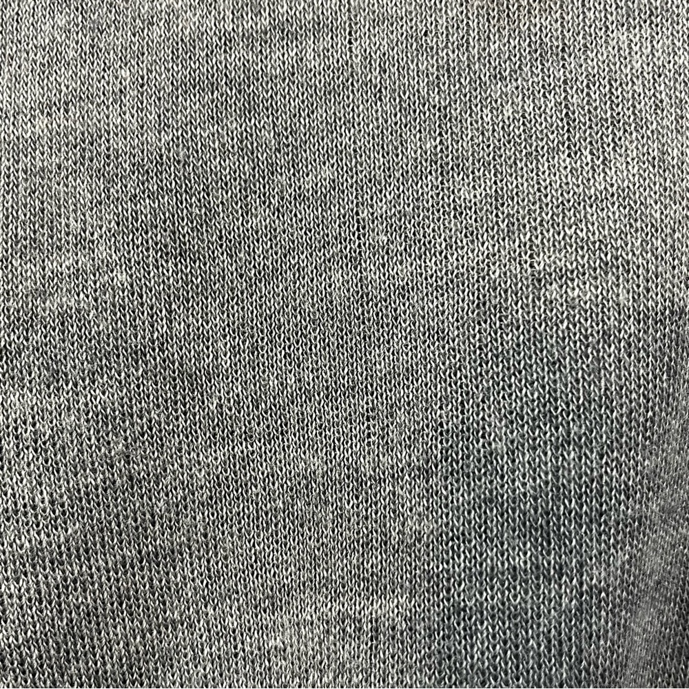 Vintage 80s Jantzen Acrylic Gray Pullover Sweater Men Large Pinhole Sleeve - Picture 3 of 16